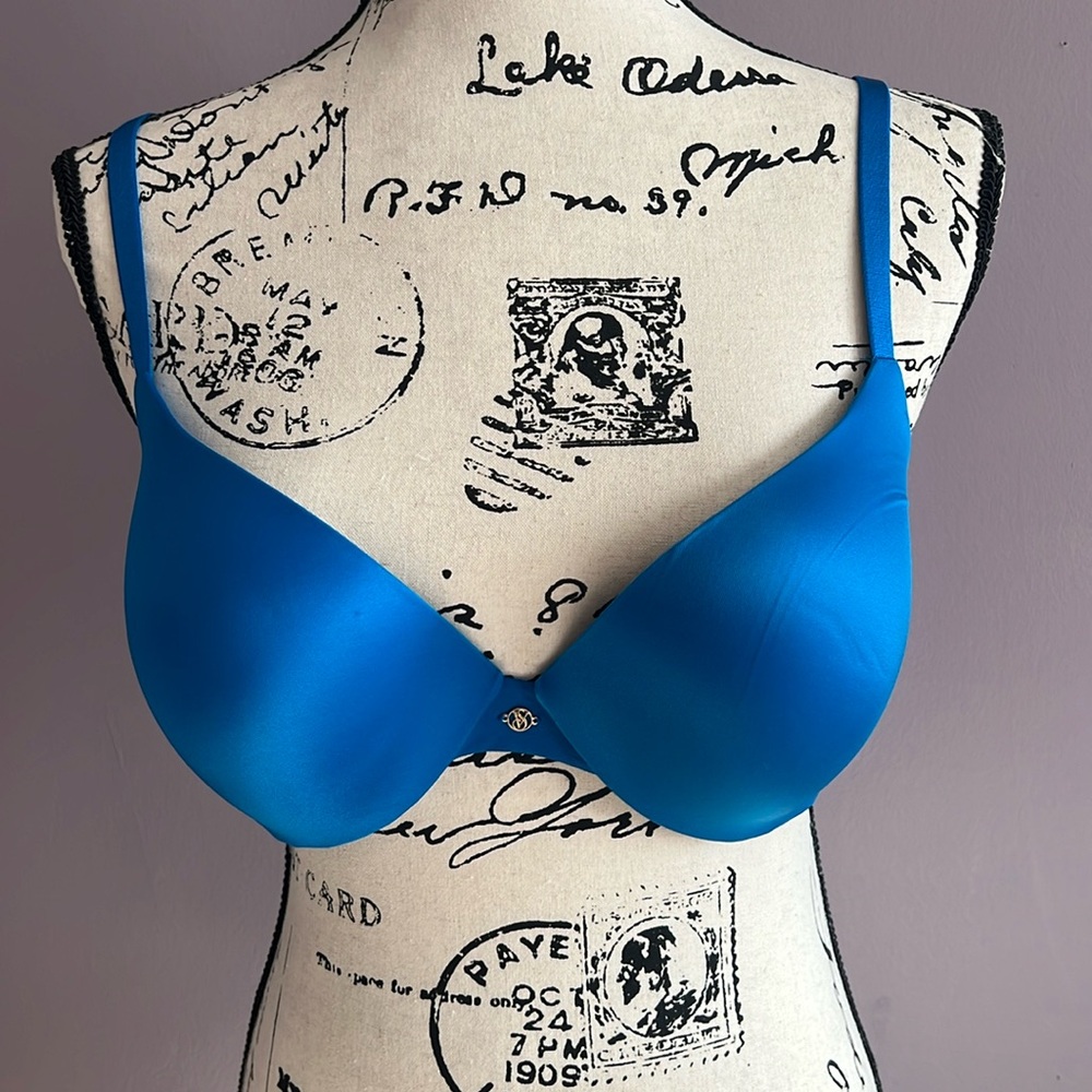 Victoria’s Secret Blue Push Up Bra 38C EUC